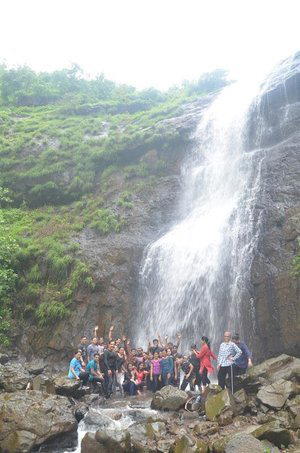 Diksal Waterfall Rappelling Bhivpuri
